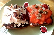 Kanapkie do pracy inne niż pewnie zwykle jesz.. pyszne i zdrowe:) Przepis znajdziesz u mnie na stronce <3 link w komentarzu :)