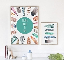 Zestaw plakatów / WILD & FREE A3 + A4