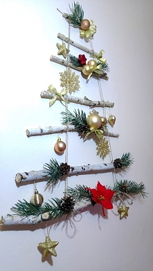 Choinka z gałązek brzozy, elegancka i prosta!
Zapraszamy po DIY!