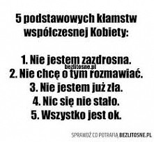 Chyba większość zna bardzo dobrze te kłamstwa ;-;