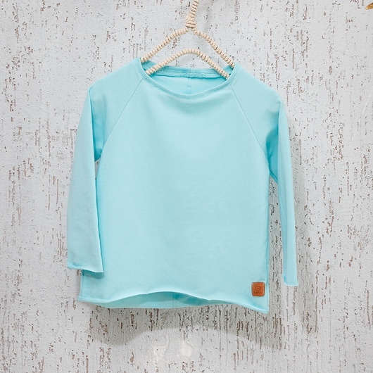 Bluza basic - miętowa