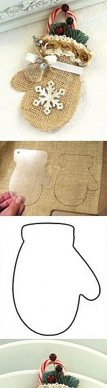 Upominkowa rękawiczka.