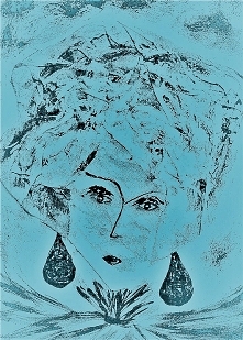 Dama:  obraz na PŁÓTNIE CANVAS