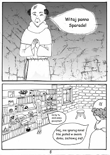 R1S8
Nie jestem zadowolona z tej strony. Zawsze jak coś rysuje, to lepiej to wygląda w mojej wyobraźni niż na papierze.