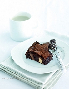 Łaciate brownies