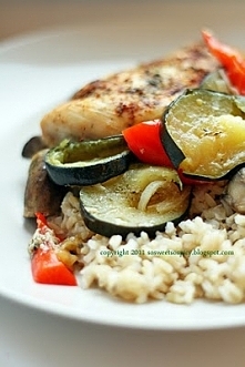 Kurczak z mozzarellą po mojemu