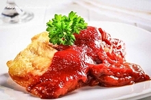 Dorsz w sosie pomidorowym