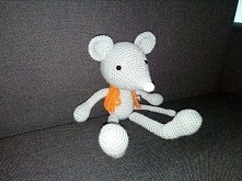 Mysza ręcznie robiona :)