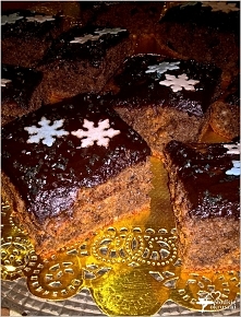 Szybki piernik borówkowy