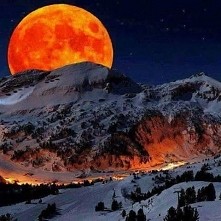 #góry #mountains #księżyx #...