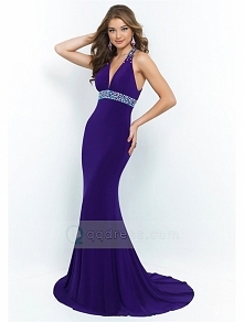 Sheath Sweep Train Deep V-n...