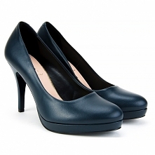 Czółenka sala 9438 766 granatowe lico