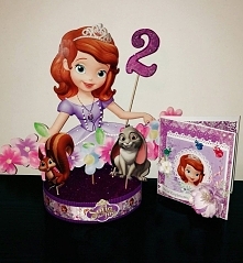 dekoracje urodzinkowe z Zosią