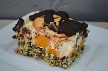 Ciasto z brzoskwiniami, kokosem i makiem

Składniki:
Spód:
6 jajek – osobno żółtka i białka
2/3 szklanki cukru
200g wiórków kokosowych
0,5 szklanki maku
1/4 łyżeczki aromatu mig...