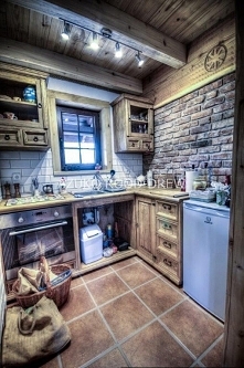 meble kuchenne woskowane