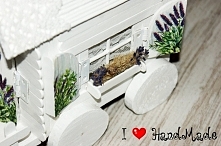 Wóz z patyczków do lodów