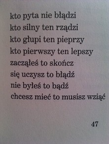musisz wziąć