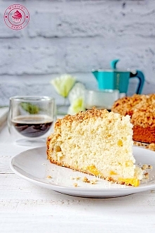 Ciasto z kokosową kruszonką - Wypieki Beaty