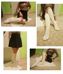 3 pary skarpetek koloru bialego marki Calzedonia. Bardzo cieplutkie i miekkie, nie zsuwaja sie.

tylko 20 zl