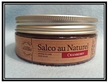 peeling solny Salco au Naturel cranberry