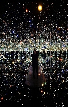 Yayoi Kusama's 'Infinity Mirrored Room - The Souls of Millions of Light Years Away'