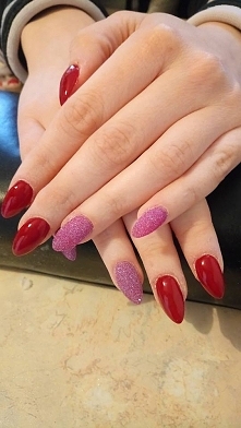 przedłużane z efektem szronu :)