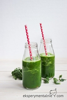 Koktajl z jarmużu i bananów / Kale Smoothies Recipe