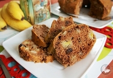 "Niemieckie" ciasto z bananami