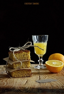 Ciasto pomarańczowe z polentą