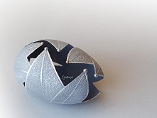 pisanka ręcznie rzeźbiona, Quillart.pl, Sylwia Krasoń-Nowińska