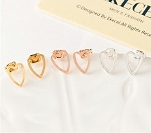 Kolczyki minimalistyczne He...