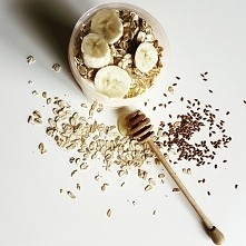 Breakfast time !! 
Owsianka...