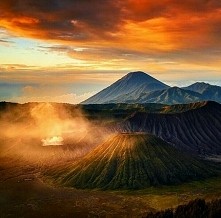 Wulkan Bromo, Indonezja