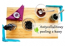 jak przygotować antycellulitowy peeling z kawy ?