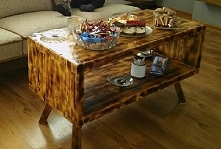 stolik kawowy ręcznie robiony