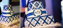 Piękny personalizowany tort...