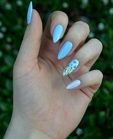 Semilac: 000, 001 + efekt syrenki, farbki akrylowe