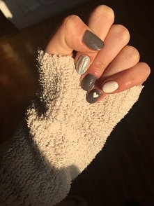 #nails #hybryda #indigo #love #holomanix