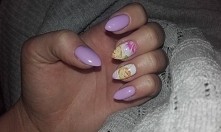 jasny fiolet i naklejki