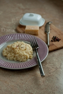 Risotto z masłem i parmezanem