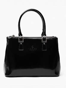 Czarna torebka damska z kolekcji Vezze