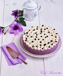 Sernik jagodowy na zimno