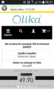 Mam pytanie. Zamawiałyście kiedyś w tym sklepie internetowym? Jakie są Wasze opinie, odczucia? Jaka jakość, ile się czeka na dostawę itp.? ;) :)