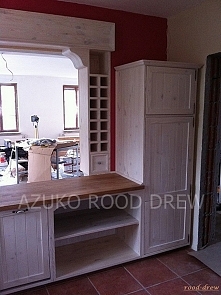 drewniane meble kuchenne