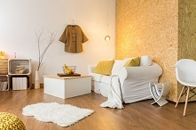 Salon w bieli i beżu