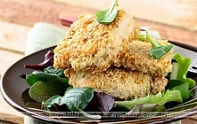 Wigilijny pstrąg w sezamie