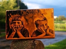 Fotografia na drewnie, więcej prac na mojej stronie (adres w moim profilu)