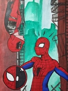 Deadpool & Spiderman. Marvel Kocham ♡