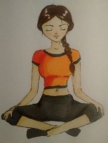 Nie miałam tego w planach, ale każdy komu to pokazuje pyta mnie, czy to autoportret :P