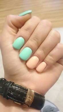 nowe pazurki, moje wykonanie :)